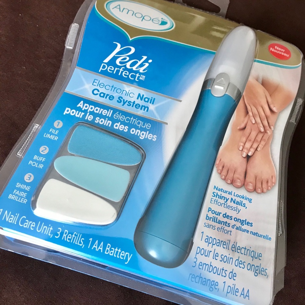 Amope Pedi Perfect Electronic Nail Care System